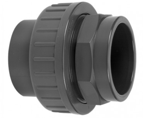 PVC-U 3-Delige Koppeling